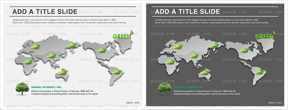 world map 꿈 PPT 템플릿 1종_세계지도형_0245(드림피티)