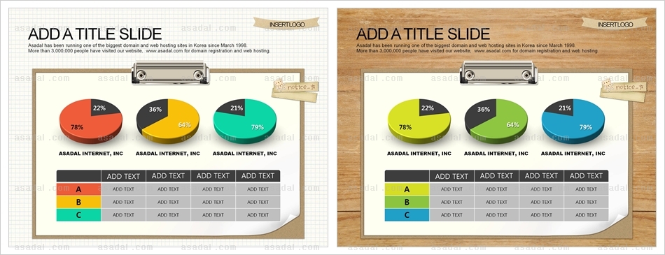 데이터입력 수치입력 PPT 템플릿 1종_원그래프&표_d0330(조이피티)