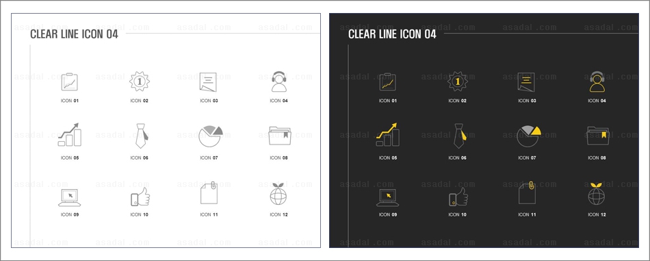 일러스트아이콘 PNG아이콘 PPT 템플릿 1종_깔끔한라인아이콘04_좋은피티