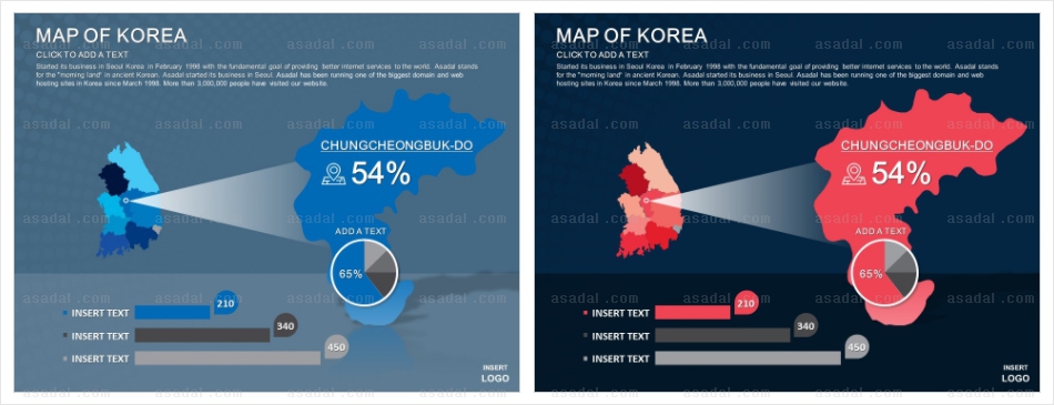 구별  PPT 템플릿 1종_대한민국지역별비율_m0005(러브피티)