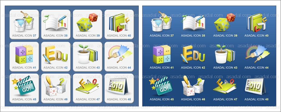 아이콘 icon PPT 템플릿 1종 교육 입체아이콘_d0066(퓨어피티)