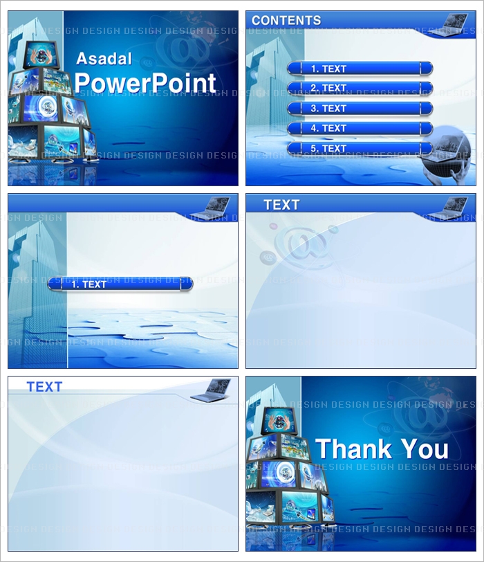 keyboard mouse PPT 템플릿 배경_그래픽아트와 파란 인터넷세상_001(고감도피티)