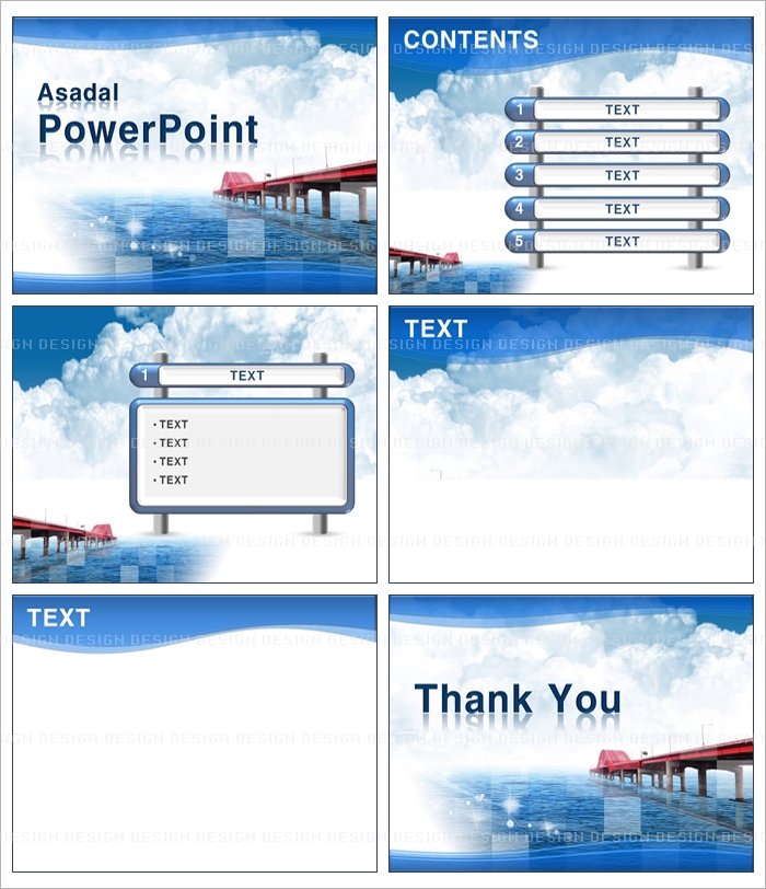 교량 bridge PPT 템플릿 배경_탁트인 바다와 대교 건설_001(굿피티)