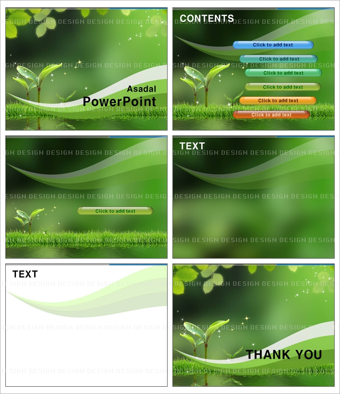 tree forest PPT 템플릿 배경_그린 템플릿_001(고감도피티)