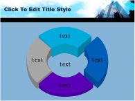 파란하늘 구름 PPT 템플릿 빌딩과 비즈니스_슬라이드6