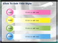 숫자 비행기 PPT 템플릿 시계와 비행기_슬라이드5