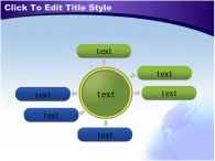 손 계약 PPT 템플릿 악수와 지구본_슬라이드13