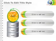 손 새싹 PPT 템플릿 손위의 지구가 있는 템플릿_슬라이드15