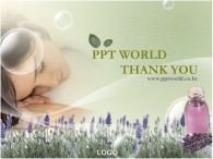 보라 꽃 PPT 템플릿 마음의 안정을 주는 라벤더_슬라이드16