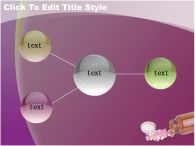 노랑 뚜껑 PPT 템플릿 병에서 나온 알약 템플릿_슬라이드4