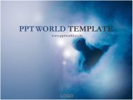 태양 행성 PPT 템플릿 신비로운 우주의 모습_슬라이드1