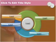 얼굴 손 PPT 템플릿 알약 복용 템플릿_슬라이드9
