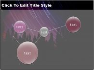 어둠 은하수 PPT 템플릿 회전하는 별_슬라이드7
