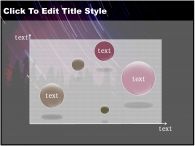 어둠 은하수 PPT 템플릿 회전하는 별_슬라이드15