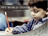 책상 아이 PPT 템플릿 공부를 하는 서양 아이_슬라이드16