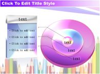 색연필 연필 PPT 템플릿 미술도구가 있는 템플릿_슬라이드7