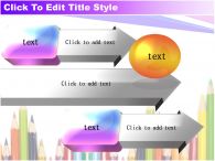 색연필 연필 PPT 템플릿 미술도구가 있는 템플릿_슬라이드11