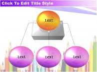 색연필 연필 PPT 템플릿 미술도구가 있는 템플릿_슬라이드13