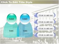 무지개 회색배경 PPT 템플릿 빨간 노트와 학교_슬라이드11