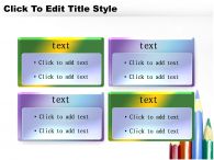 색 연필 PPT 템플릿 색연필 디자인이 있는 템플릿_슬라이드12