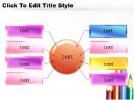 색 연필 PPT 템플릿 색연필 디자인이 있는 템플릿_슬라이드13