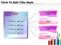 색 연필 PPT 템플릿 색연필 디자인이 있는 템플릿_슬라이드15