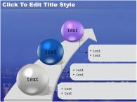 빌딩 저녁 PPT 템플릿 야경이 있는 템플릿_슬라이드5