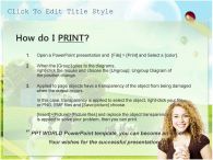 젖소 전원주택 PPT 템플릿 전원풍경 속 우유를 든 여자_슬라이드4