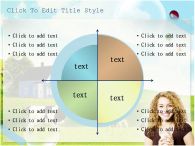 젖소 전원주택 PPT 템플릿 전원풍경 속 우유를 든 여자_슬라이드8