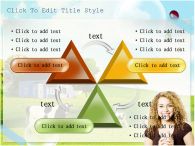 젖소 전원주택 PPT 템플릿 전원풍경 속 우유를 든 여자_슬라이드15