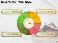지붕 돌담 PPT 템플릿 전통가옥과 그래픽_슬라이드15