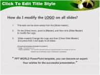 스윙 필드 PPT 템플릿 골프공이 있는 템플릿_슬라이드2