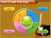 일렉기타 기타 치는 모습 PPT 템플릿 기타템플릿_슬라이드11