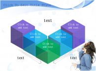 음악듣는 여자 음악감상 PPT 템플릿 머리 날리며 음악듣는 여자_슬라이드7