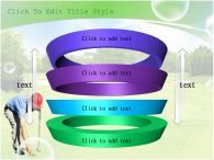 골프공 홀인원 PPT 템플릿 홀에 있는 골프공을 잡는 남자_슬라이드8
