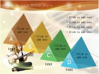 음악 금발머리 PPT 템플릿 기타를 치고 있는 여자_슬라이드14