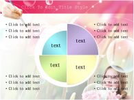 손 아이 PPT 템플릿 튤립과 소녀, 브러시가 있는 템플릿_슬라이드11