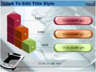 핸드폰 휴대폰 PPT 템플릿 노트북과 PDA_슬라이드14