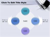 노트북 데크 PPT 템플릿 모노톤의 컴퓨터와 그래픽_슬라이드12