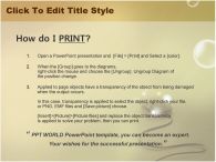 물방울 원 PPT 템플릿 심플한 배경 속 마우스와 빛_슬라이드4