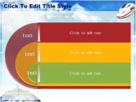 구름 푸른하늘 PPT 템플릿 글로벌도시를 떠나는 기차_슬라이드18