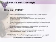 플라워 의료 PPT 템플릿 마음의 안정을 주는 라벤더_슬라이드4