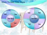 dream 블루 PPT 템플릿 구름위의 도서관_슬라이드18
