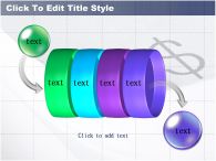 돈 경제 PPT 템플릿 달러 프린트가 있는 템플릿_슬라이드13