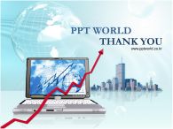 경제 노트북 PPT 템플릿 컴퓨터 속 금융시세_슬라이드22
