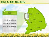 연인 요트 PPT 템플릿 바닷가 수선화 꽃밭_슬라이드12