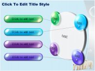 바다 빙하 PPT 템플릿 북극의 곰 가족_슬라이드20