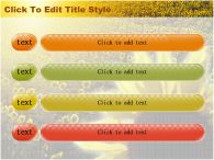 꽃 들판 PPT 템플릿 해바라기 꽃밭_슬라이드5