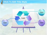 자연 풍경 PPT 템플릿 호주의 자연 속 캥거루_슬라이드15