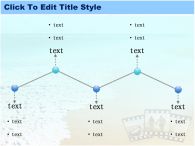 기타 해변 PPT 템플릿 바다풍경 속 사진_슬라이드9